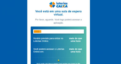 Mega da Virada: site da Caixa tem fila de mais de 2 horas para apostar