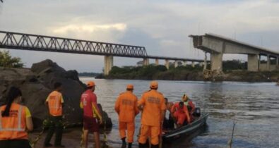 Buscas por vítimas na ponte entre Maranhão e Tocantins é retomada