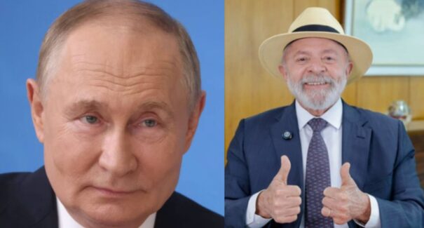 Lula afirma que Vladimir Putin “demonstrou interesse” em proposta de paz
