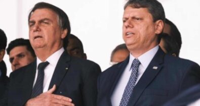 Tarcísio diz que pode disputar a Presidência em 2026 se Bolsonaro quiser