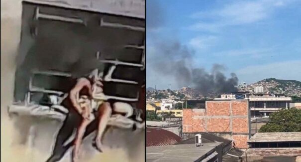 Incêndio destrói fábrica de fantasias da Império Serrano