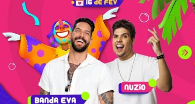 Banda Eva, Nuzio, artistas e grupos locais: Veja a programação do Pré-Carnaval deste final de semana na capital