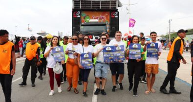 Conscientização e diversão marcam o circuito Vem Pro Mar na Litorânea