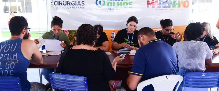 Programa Cuidar dos Olhos (Foto: Gilson Ferreira)
