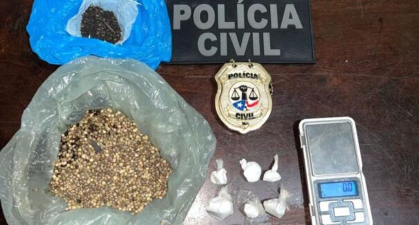 Idosa de 61 anos é presa por tráfico de drogas em Grajaú