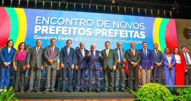 Encontro de Novos Prefeitos e Prefeitas: Brandão reforça compromisso municipalista e parceria com o governo federal