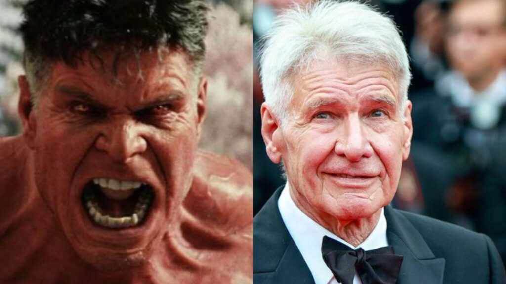 “Foi preciso ser um idiota por dinheiro”, afirma Harrison Ford após atuar como Hulk Vermelho