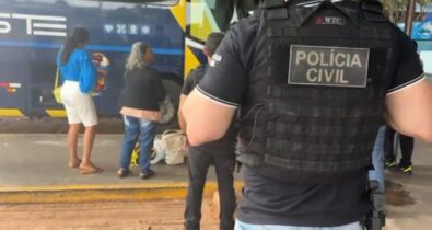 Polícia Civil realiza operação contra o tráfico de drogas no Terminal Rodoviário de São Luís