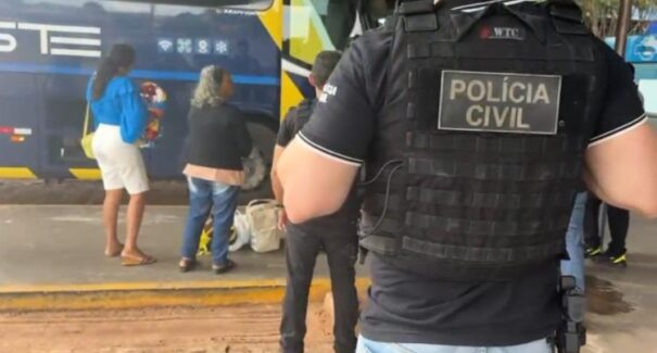 Polícia Civil realiza operação contra o tráfico de drogas no Terminal Rodoviário de São Luís