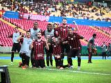 Moto, animado, desafia o Sport em Recife