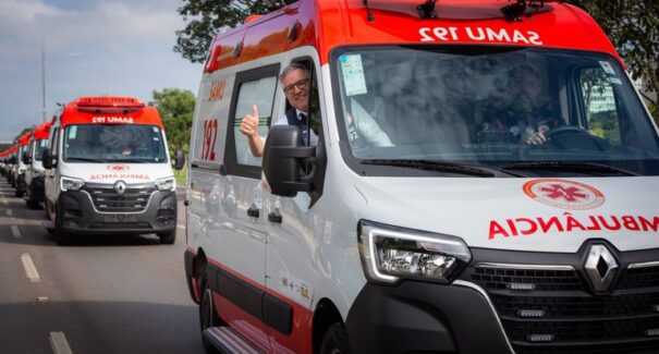Governo Federal entrega mais 156 novas ambulâncias para 114 municípios