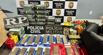 Polícia Civil fecha estabelecimento que comercializava clandestinamente munições de arma de fogo em Itinga do Maranhão