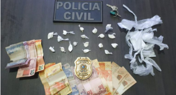 Traficante é preso vendendo drogas em frente à escola no Maranhão