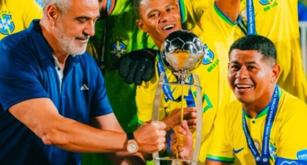 Brasil conquista 4º título da Copa América de Beach Soccer em menos de 10 anos