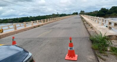 DNIT faz vistoria e mantém interdição da ponte sobre o Rio Pindaré, na BR-316