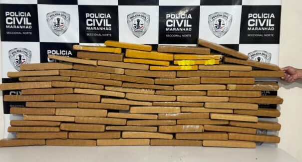 Ação policial apreende 75 tabletes de maconha em São Luís