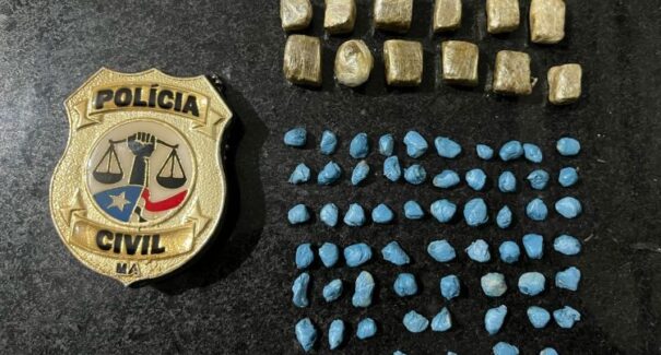 Dupla de criminosos é presa por tráfico de drogas em Grajaú