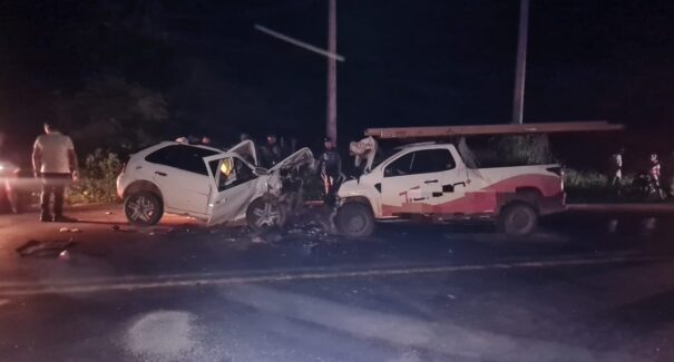 Acidente na BR-135 deixa dois mortos e dois gravemente feridos