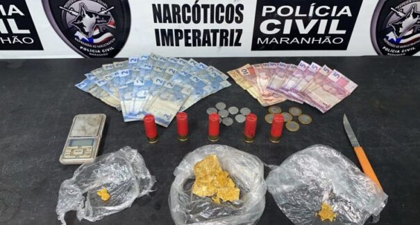 Idoso é preso por tráfico de drogas em Imperatriz