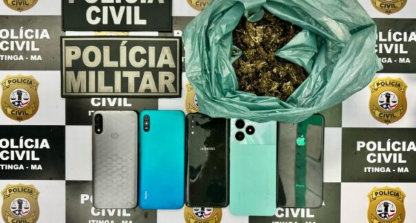 Adolescente suspeito de assassinato é apreendido e homem é preso por tráfico de drogas