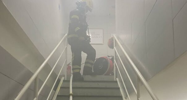 VÍDEO: princípio de incêndio é registrado em restaurante no São Luís Shopping