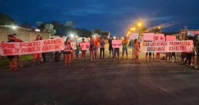 Moradores da zona rural de São Luís interditam estrada em protesto