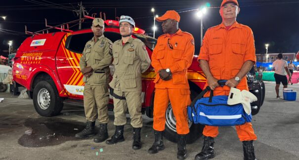 Bombeiros reforçam fiscalização em praias, rodovias e eventos no feriado de Páscoa