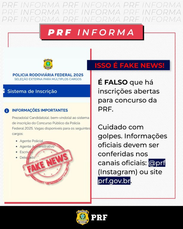 Foto: Divulgação/ PRF