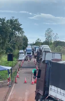 Trecho da BR-222, no Maranhão, é liberado para circulação de veículos