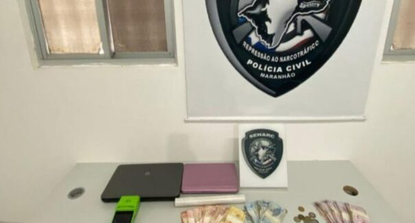Homem é preso por tráfico de drogas no bairro São Francisco, em São Luís