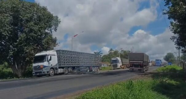 Trecho da BR-135, no município de Santa Rita, é totalmente liberado