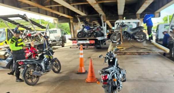 Operação Rolezinho apreende 50 motos irregulares no bairro Cohama em São Luís