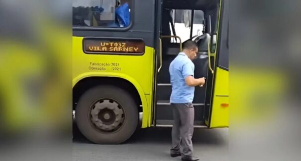 PM prende suspeito de agredir motorista durante assalto a ônibus em São Luís