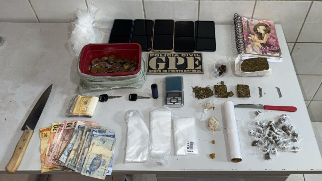 Dupla de mulheres é presa por tráfico de drogas em Codó MA