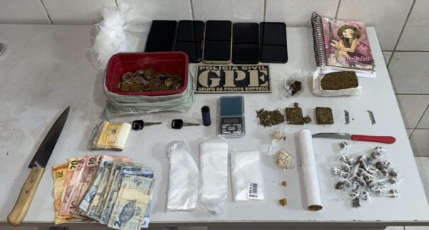 Dupla de mulheres é presa por tráfico de drogas em Codó MA
