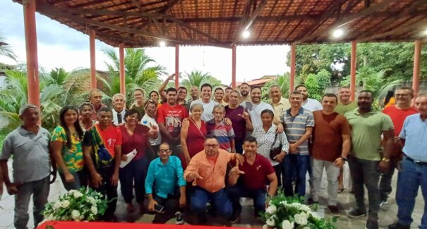 Felipe Camarão encontra apoiadores em Miranda do Norte