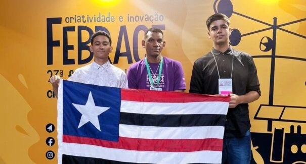 Estudantes de Imperatriz são premiados na FEBRACE com projeto de inclusão para deficientes visuais