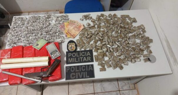 Homem é preso por tráfico de drogas em Lago da Pedra