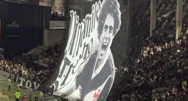 Vasco realiza homenagem para ídolo Roberto Dinamite em São Januário