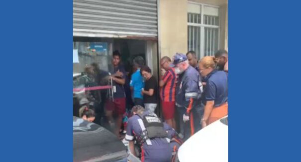 Homem sofre mal súbito e morre na porta de restaurante no Centro de São Luís