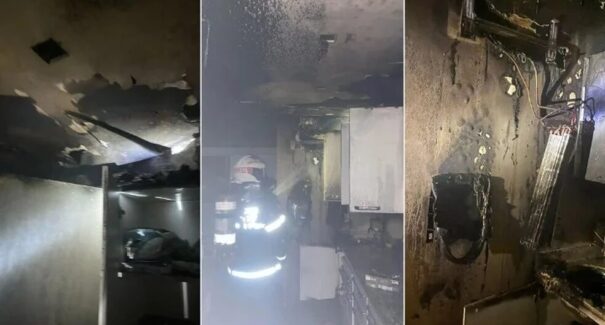 Incêndio atinge clínica odontológica em prédio do Jardim Renascença
