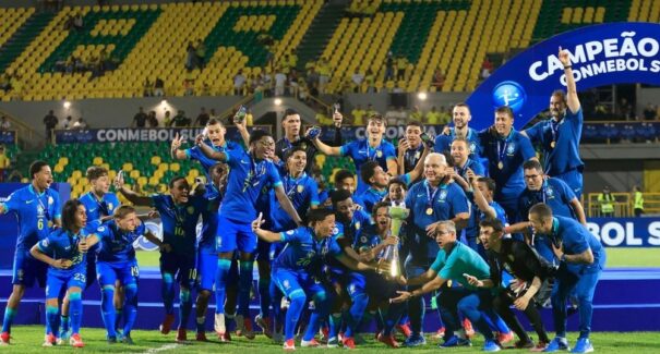 Seleção Brasileira conquista 14º título do Campeonato Sul-Americano Sub-17