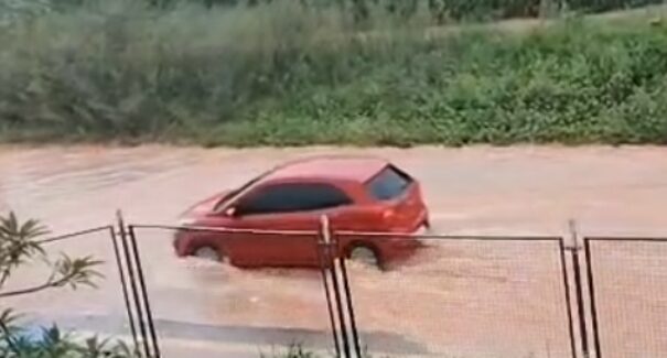 Fortes chuvas causam transtornos na Ilha