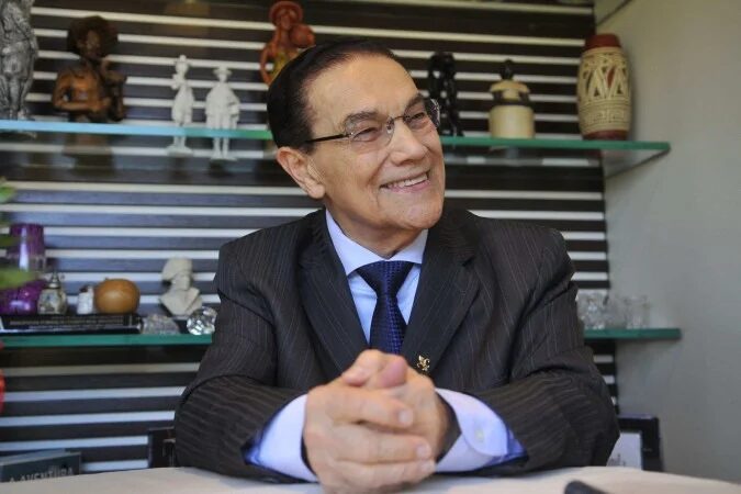 Divaldo Franco lutava contra um câncer de bexiga e vinha recebendo cuidados médicos em casa - (crédito: Minervino Junior/CB/D.A Press)
