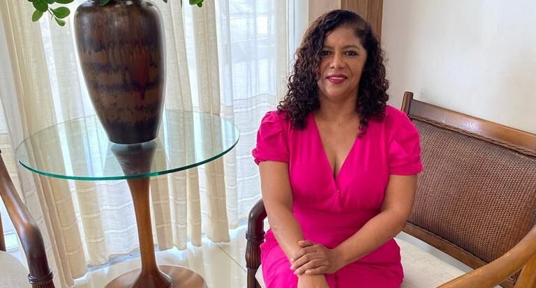 Mary Mércia, mãe e empresária. (Foto: Arquivo pessoal).