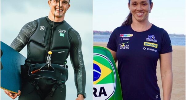 Bruno Lobo e Socorro Reis estreiam no Europeu de Fórmula Kite neste domingo (11)