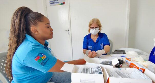 Iniciativa da SES mobiliza comunidade na unidade Sorrir Ponta do São Francisco