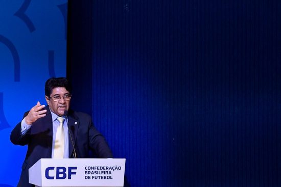 Ednaldo Rodrigues foi reeleito em março par a o mandato de 2026 a 2030. (Foto: Rafael Ribeiro/CBF)