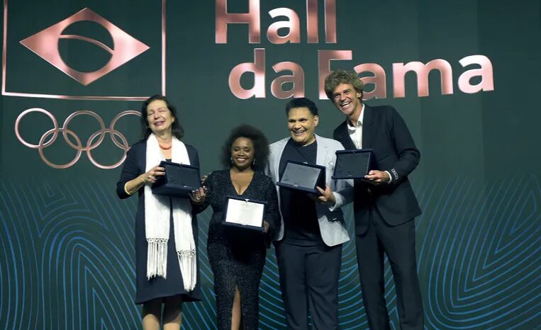 Guga, Daiane e Edinanci são eternizados no Hall da Fama do Esporte
