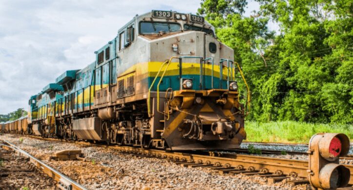 Trem de passageiros da Vale (Foto: Vale/Reprodução)  